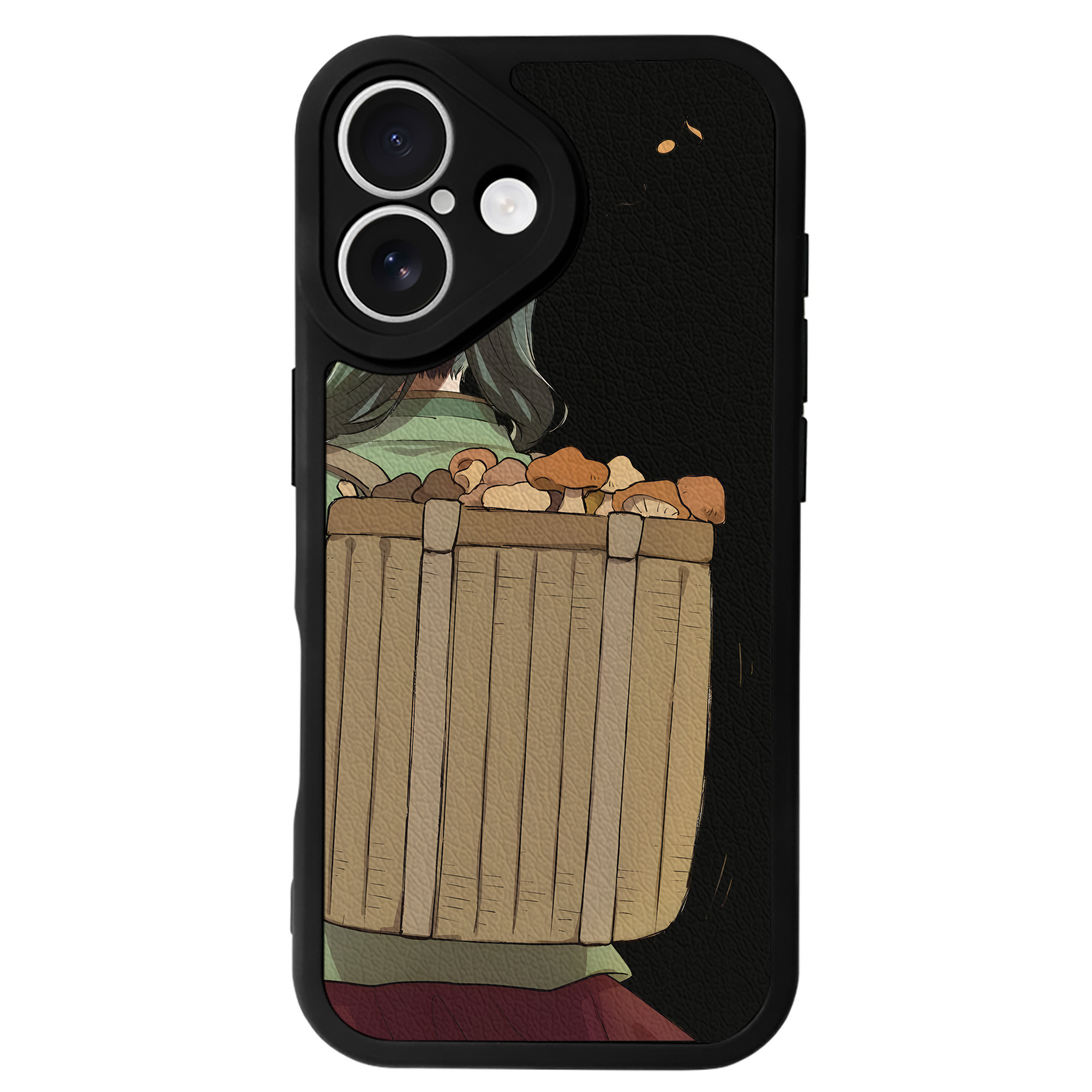 （画像用） 薬屋のひとりごと The Apothecary Diaries 【iPhone 16シリーズ対応】シリコンスマホケース（レザー調） 材質：シリコン